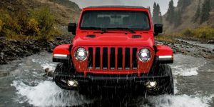 2022 Jeep Wrangler Driving in Rain Jacksonville FL