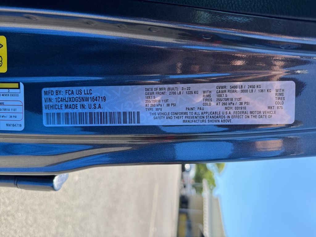 2022 Jeep Wrangler Unlimited Sport Altitude