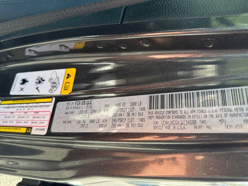 2018 Jeep Wrangler Unlimited Sport S