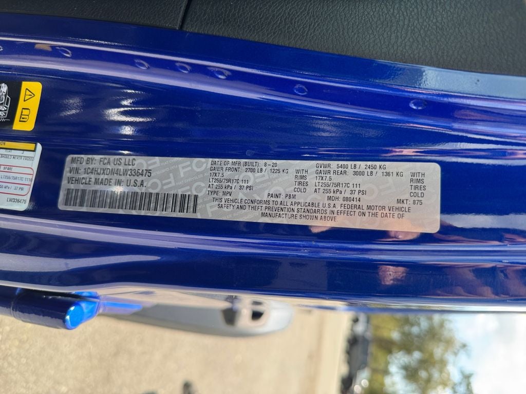 2020 Jeep Wrangler Unlimited Willys