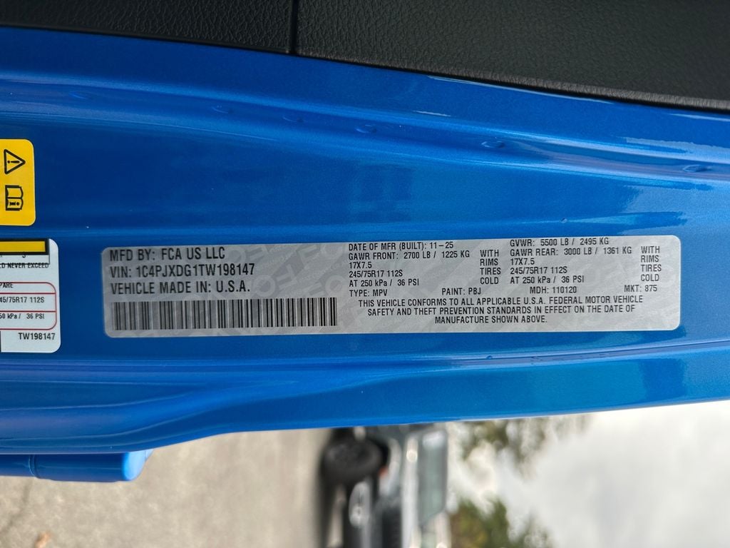 2026 Jeep Wrangler Sport