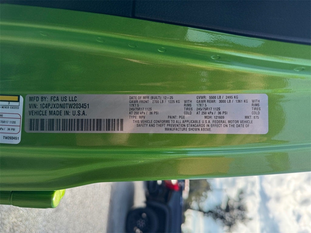 2026 Jeep Wrangler Sport