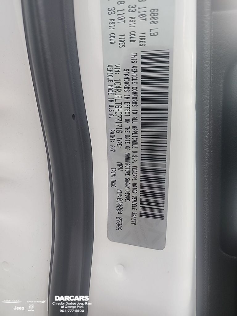 2017 Jeep Grand Cherokee Trailhawk