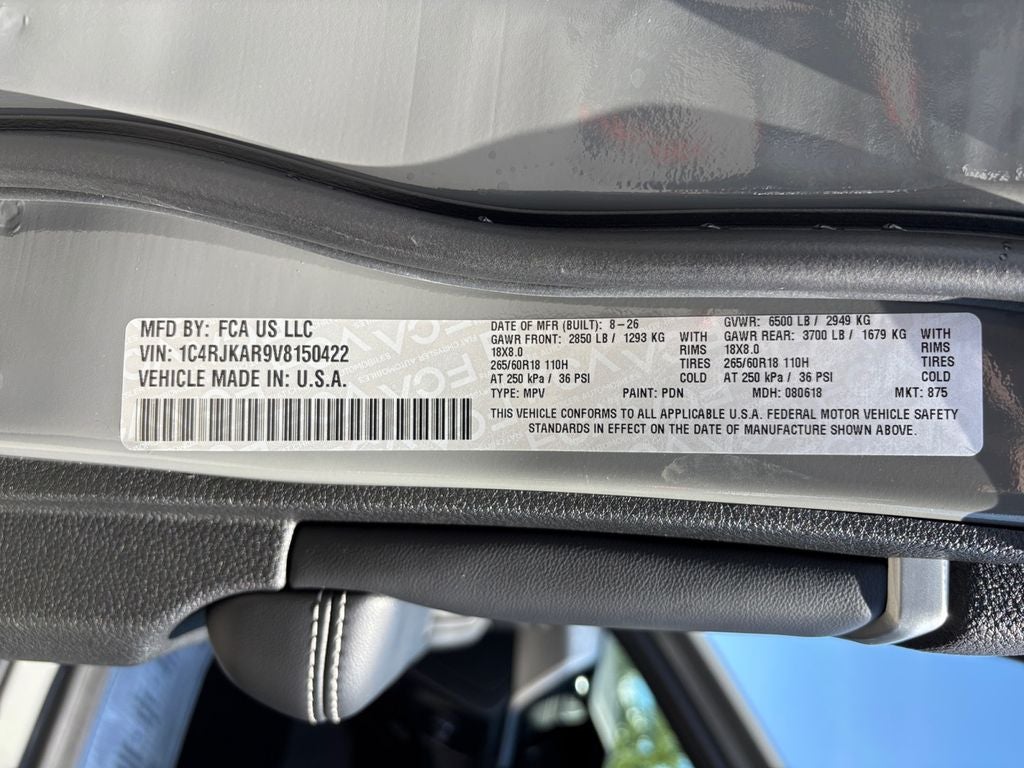 2027 Jeep Grand Cherokee L Laredo Altitude