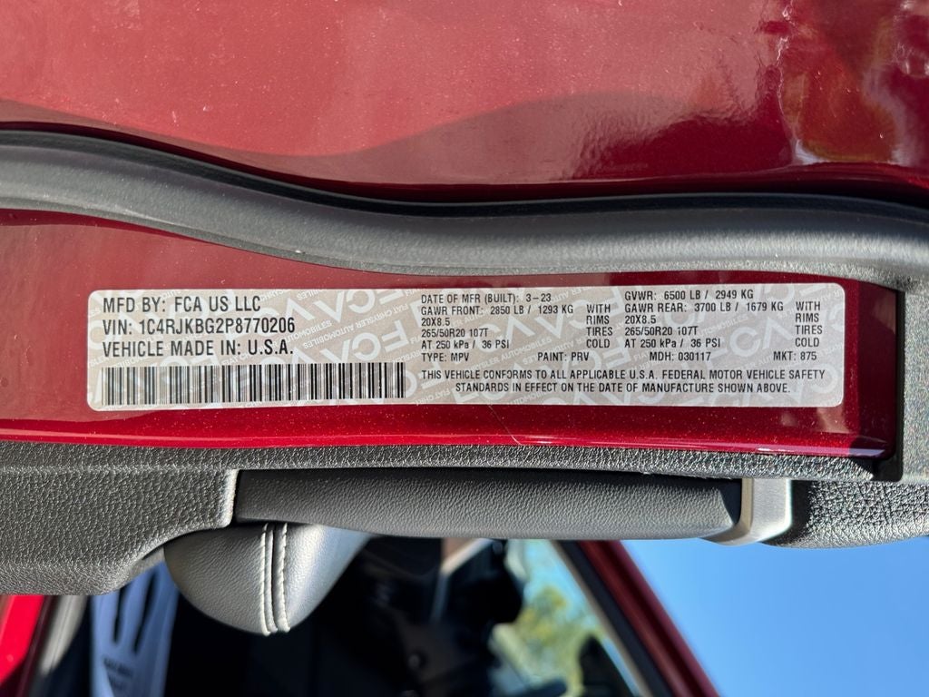 2023 Jeep Grand Cherokee L Limited