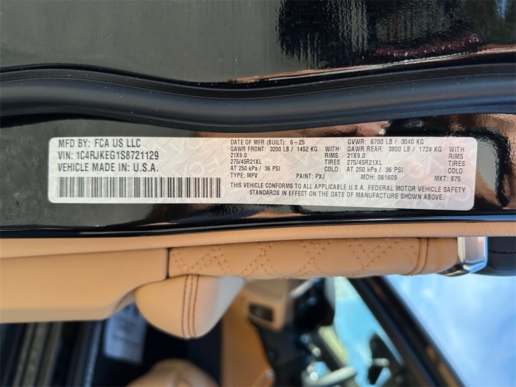 2025 Jeep Grand Cherokee L Summit