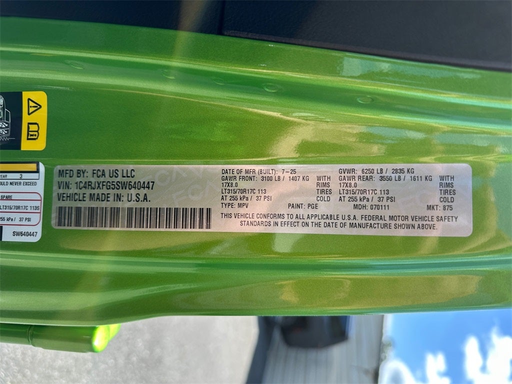 2025 Jeep Wrangler Rubicon