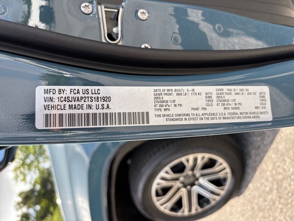 2026 Jeep Grand Wagoneer Base