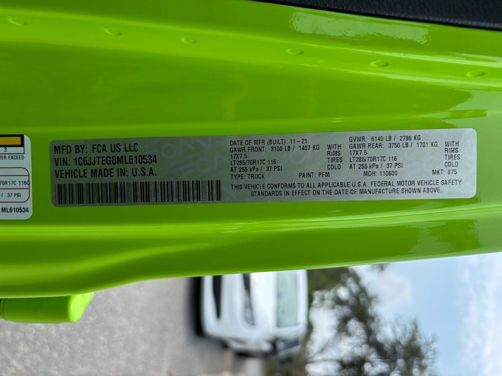 2021 Jeep Gladiator Mojave