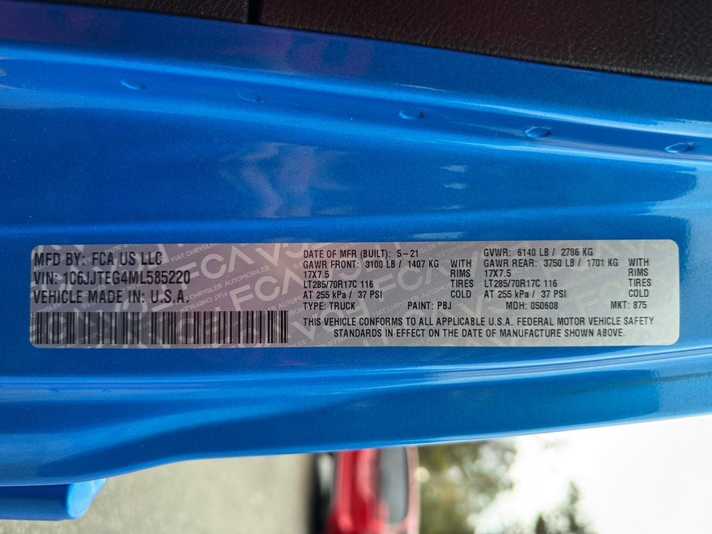 2021 Jeep Gladiator Mojave TRAILER TOW