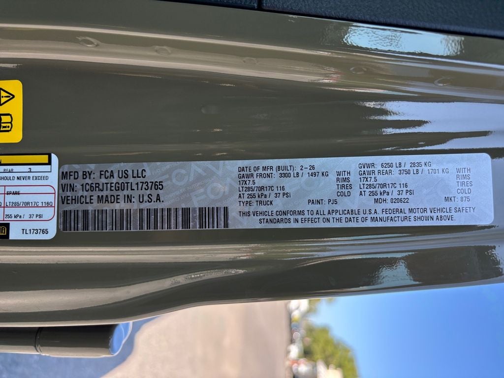 2026 Jeep Gladiator Mojave X