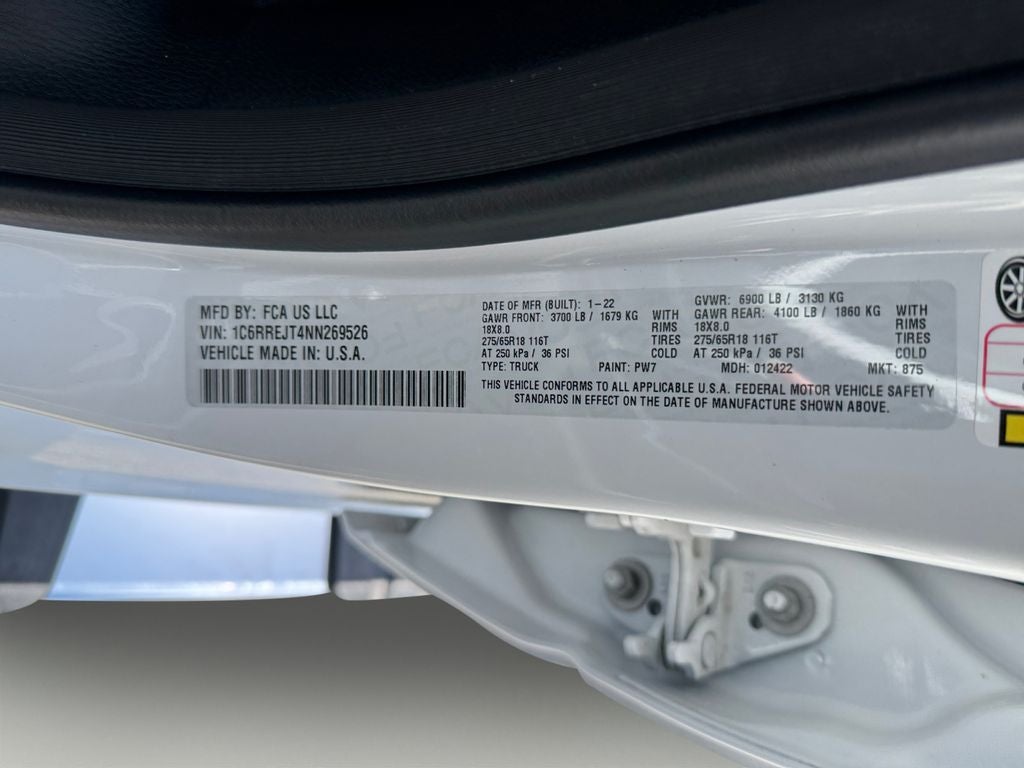 2022 RAM 1500 Laramie