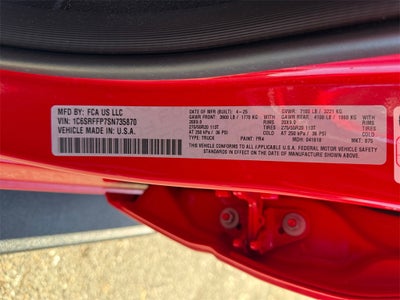 2025 RAM 1500 Big Horn/Lone Star