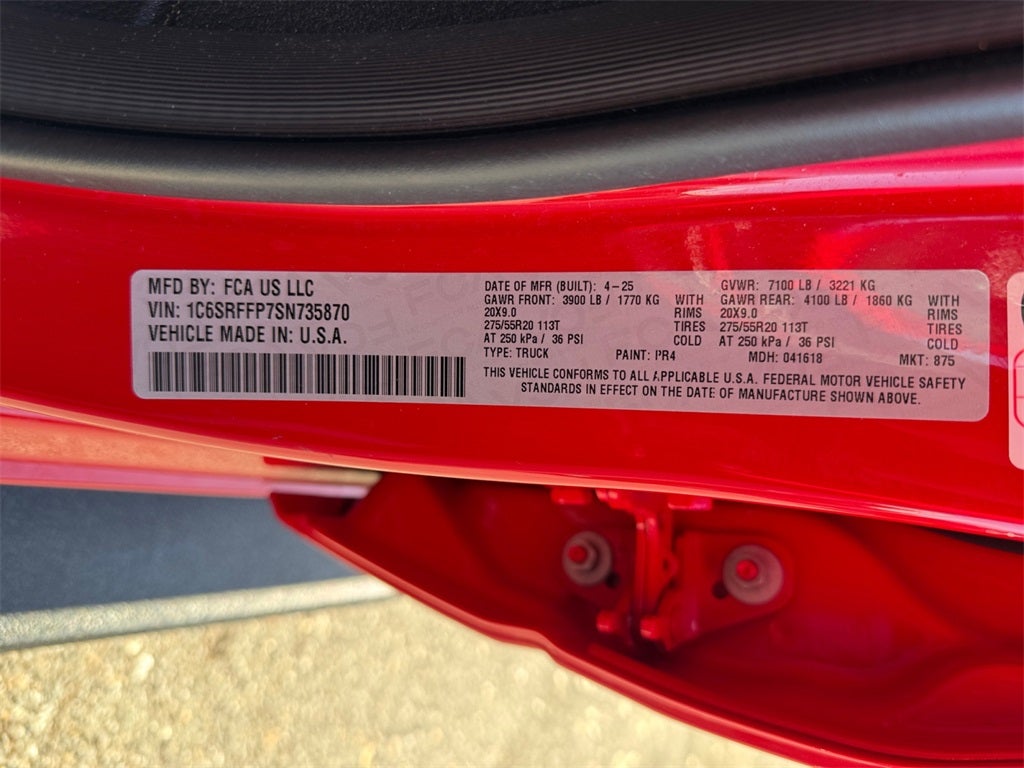 2025 RAM 1500 Big Horn/Lone Star