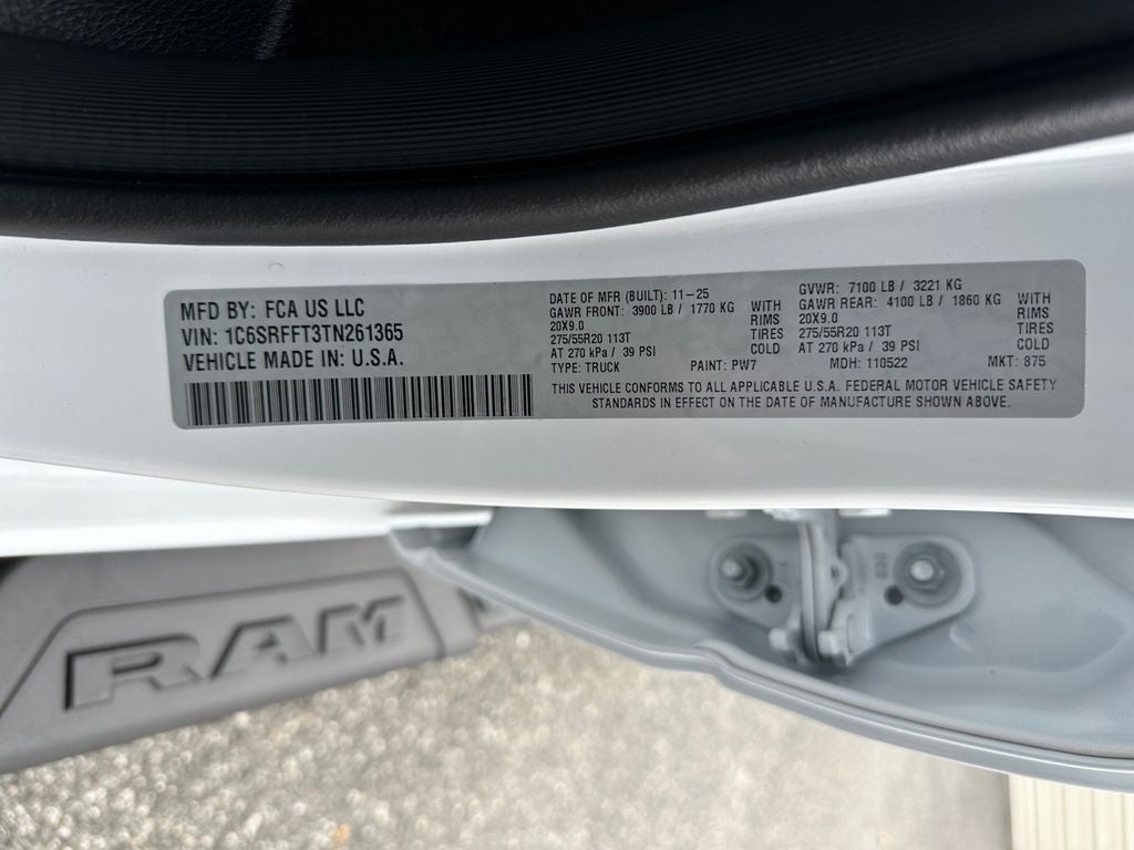 2026 RAM 1500 Big Horn/Lone Star