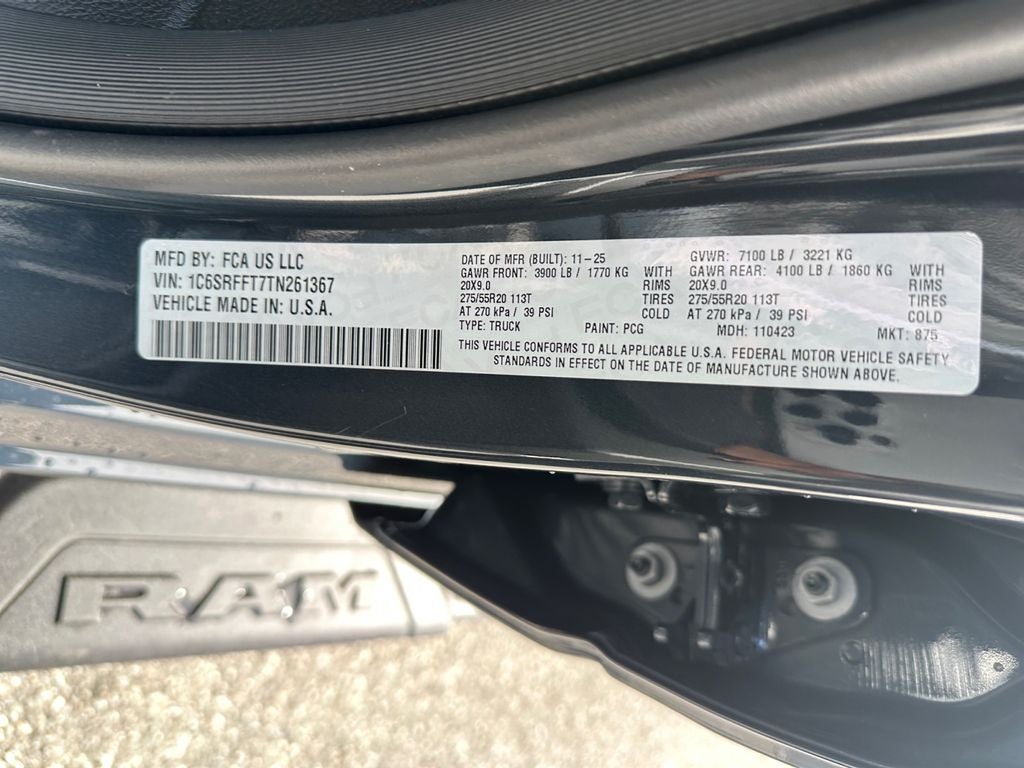 2026 RAM 1500 Big Horn/Lone Star