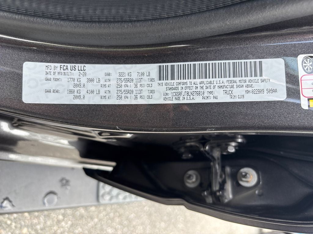 2020 RAM 1500 Laramie
