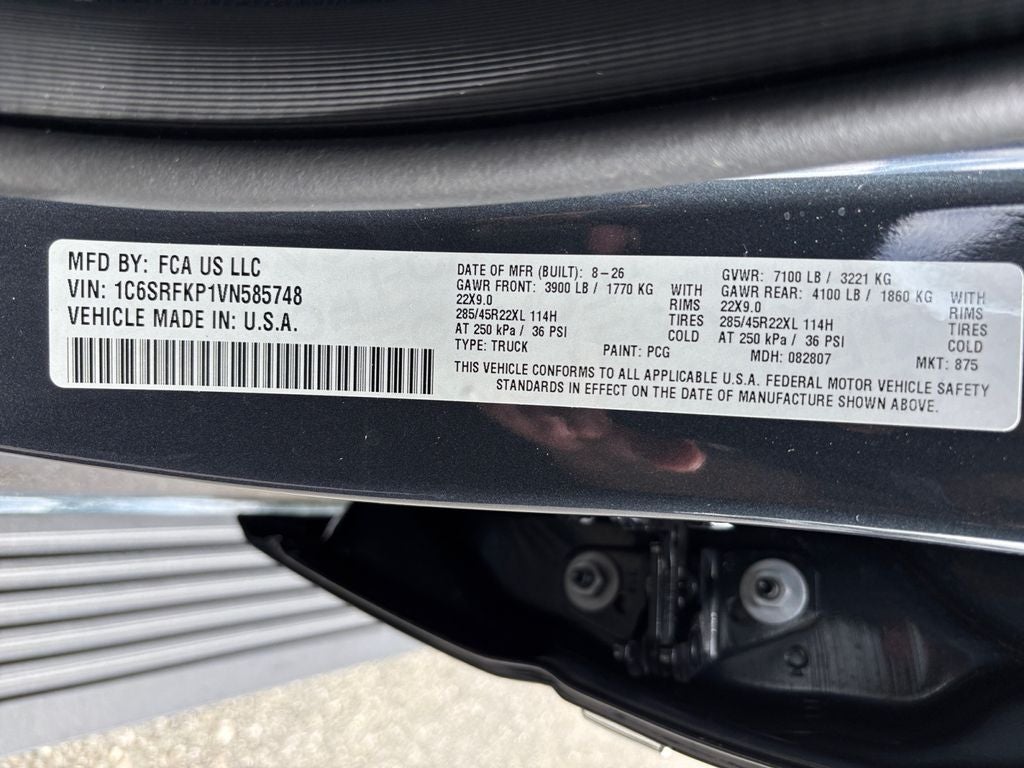 2027 RAM 1500 Tungsten