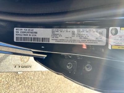 2026 RAM 1500 RHO
