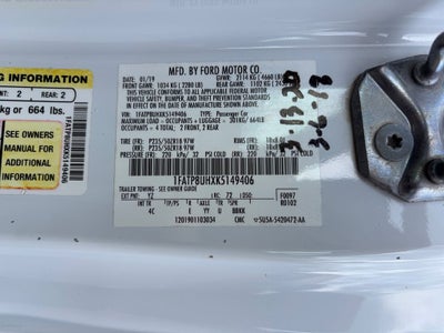 2019 Ford Mustang EcoBoost Premium