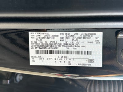 2022 Ford F-350SD Platinum DRW