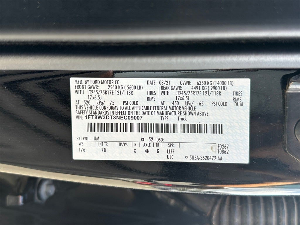 2022 Ford F-350SD Platinum DRW