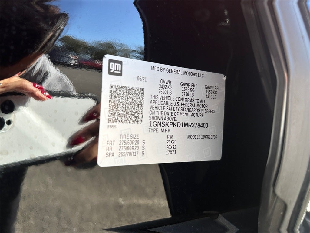 2021 Chevrolet Tahoe Z71