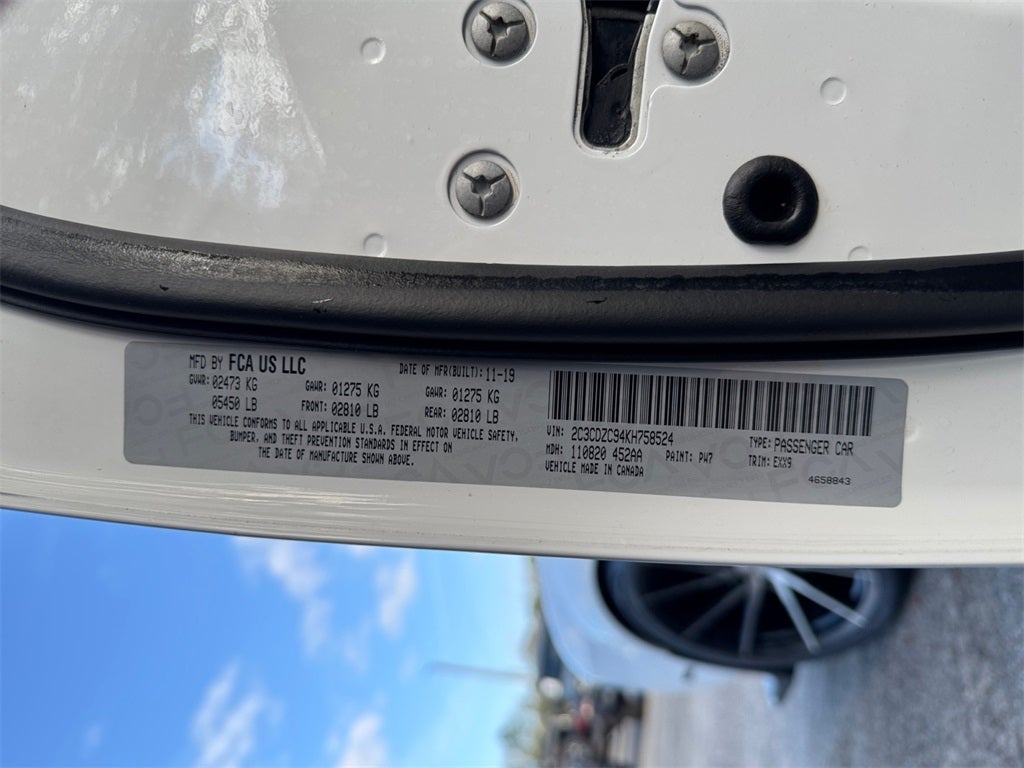 2019 Dodge Challenger SRT Hellcat Widebody