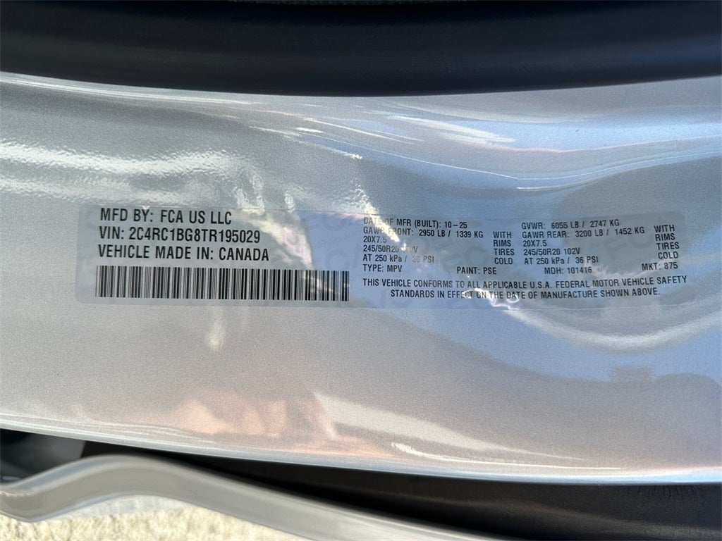 2026 Chrysler Pacifica Select