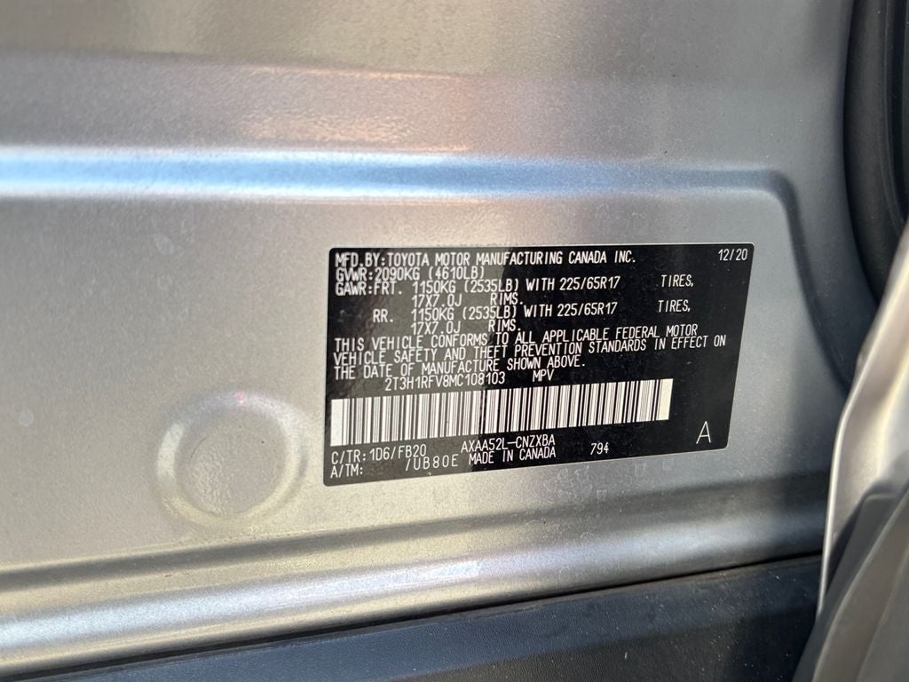2021 Toyota RAV4 LE