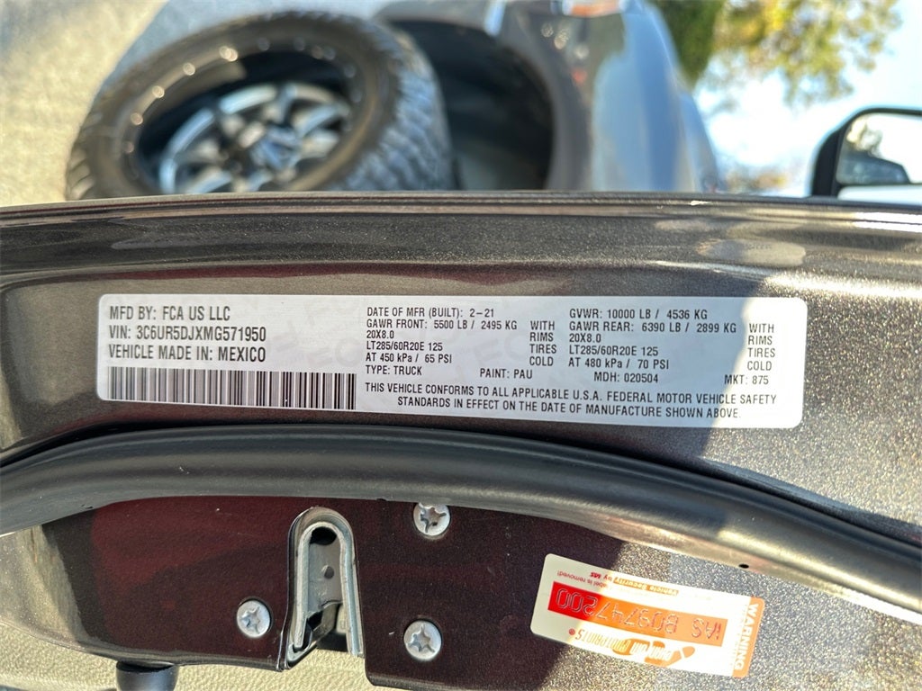 2021 RAM 2500 Big Horn