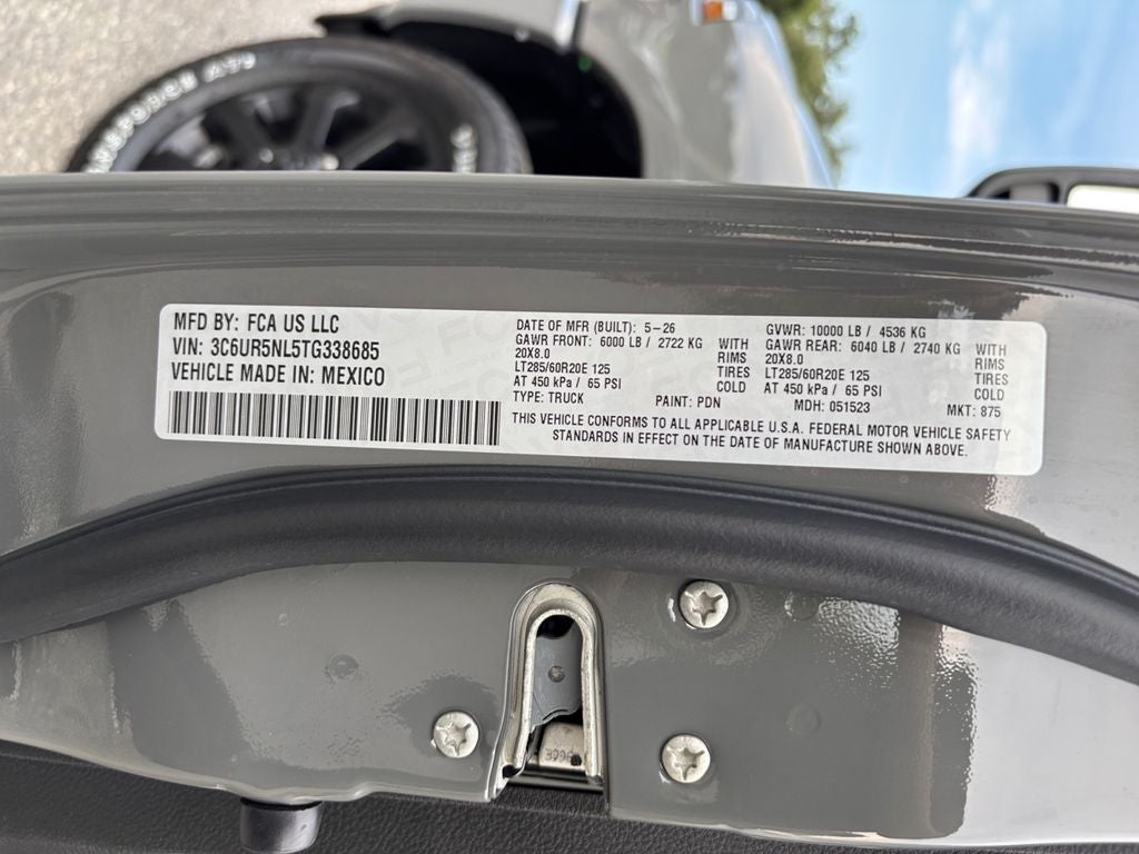 2026 RAM 2500 Laramie