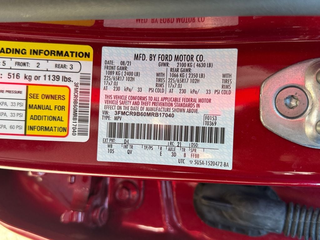 2021 Ford Bronco Sport Big Bend 1 OWNER