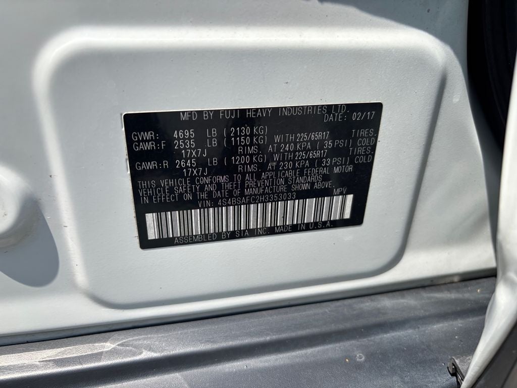 2017 Subaru Outback 2.5i Premium