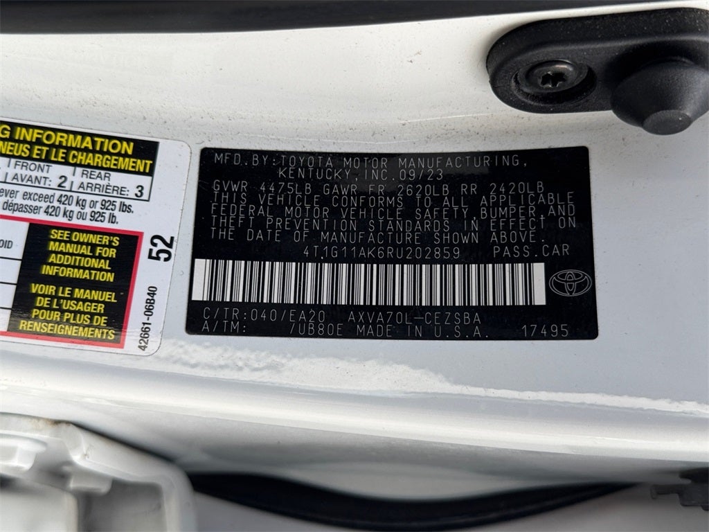 2024 Toyota Camry SE