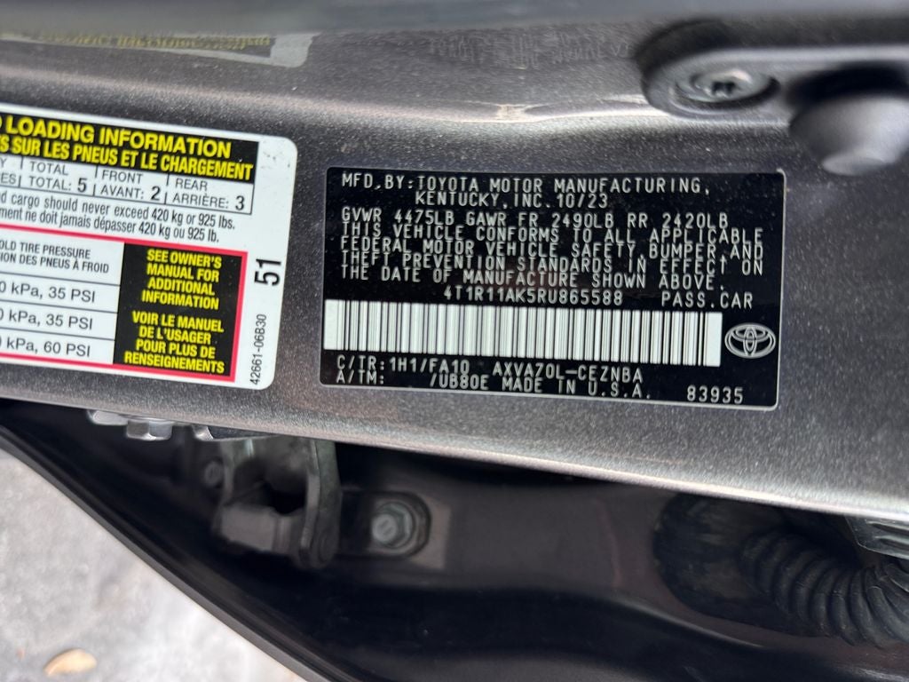 2024 Toyota Camry LE