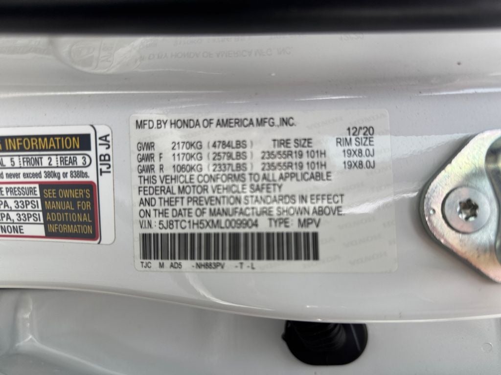 2021 Acura RDX Technology Package LEATHER