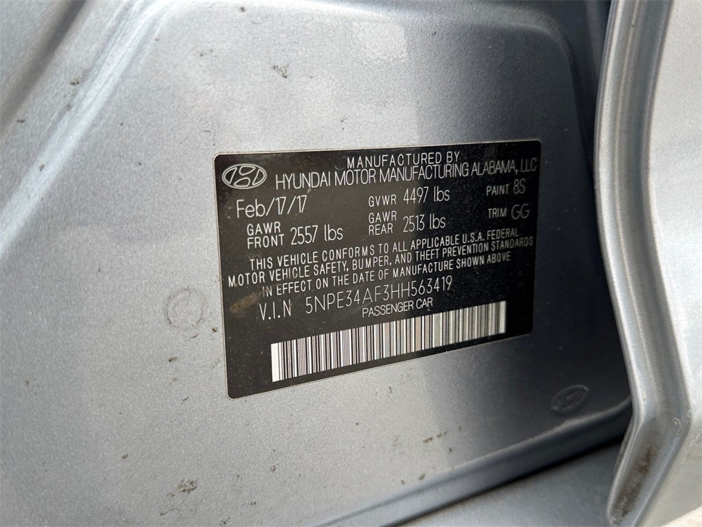 2017 Hyundai Sonata Sport