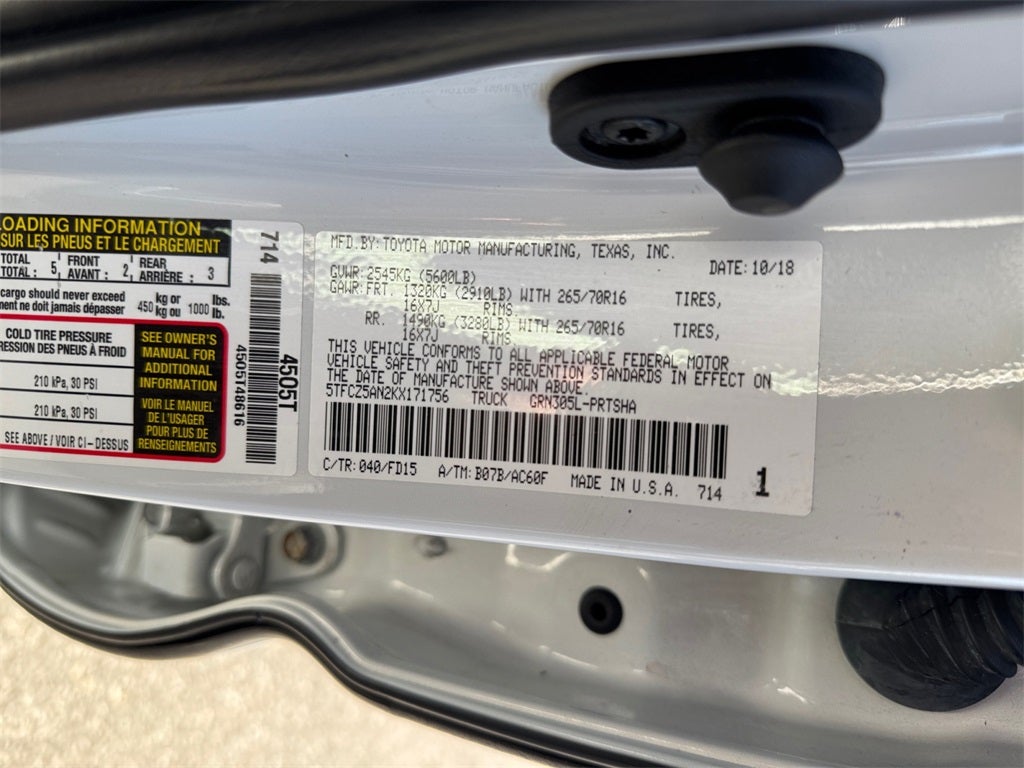 2019 Toyota Tacoma TRD Pro V6