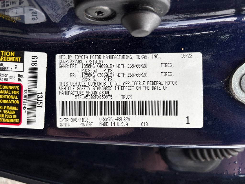 2023 Toyota Tundra SR5
