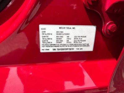 2023 Tesla Model Y Performance