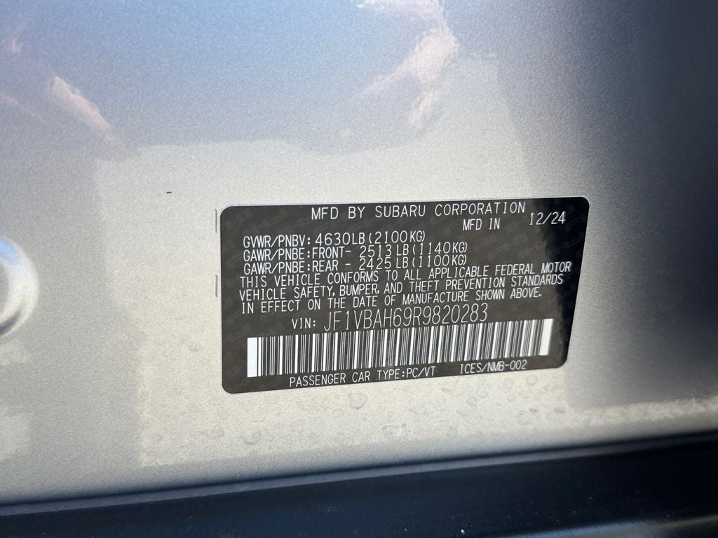 2024 Subaru WRX Premium