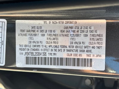 2025 Mazda Mazda CX-5 2.5 S Select Package