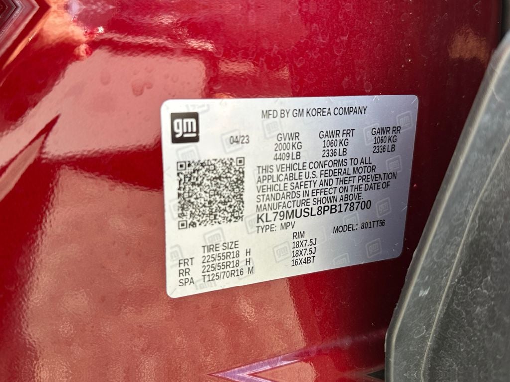 2023 Chevrolet TrailBlazer RS SPORTY