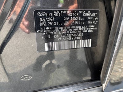 2025 Hyundai Sonata SEL
