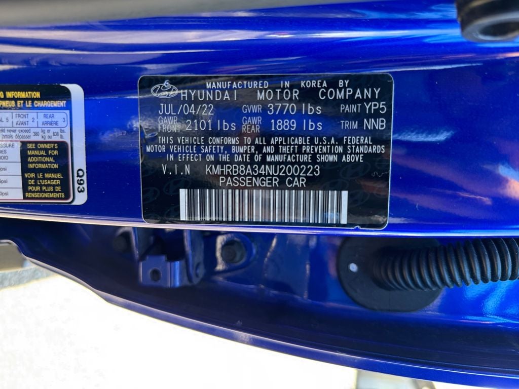 2022 Hyundai Venue SE