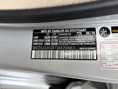 2018 Mercedes-Benz S-Class S 450