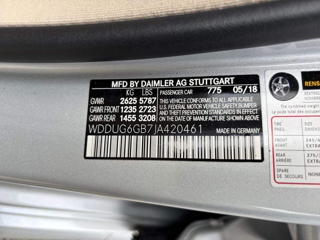 2018 Mercedes-Benz S-Class S 450