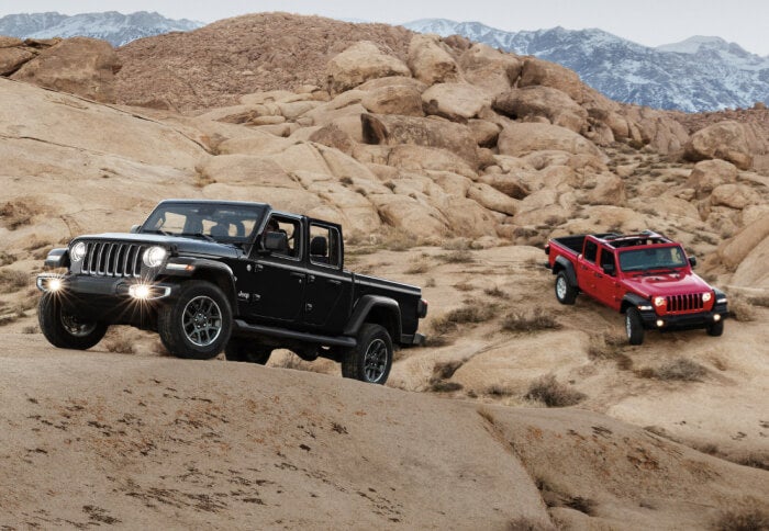 Jeep Gladiator Trim Levels