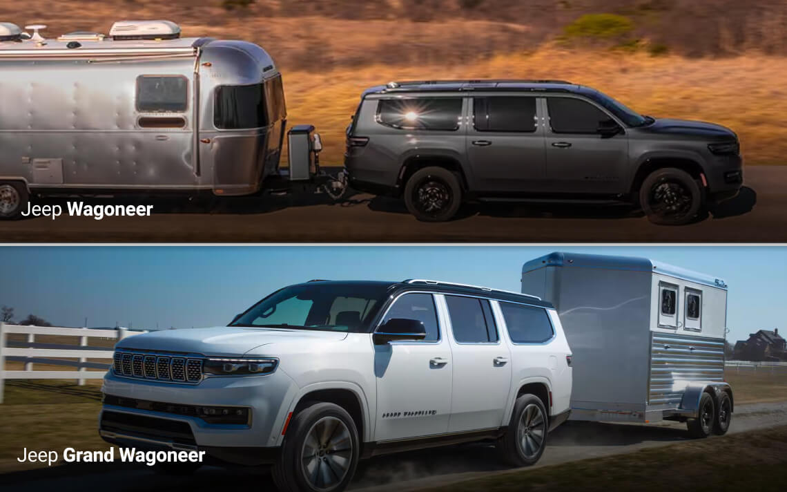 Wagoneer vs. Grand Wagoneer Towing Capacity